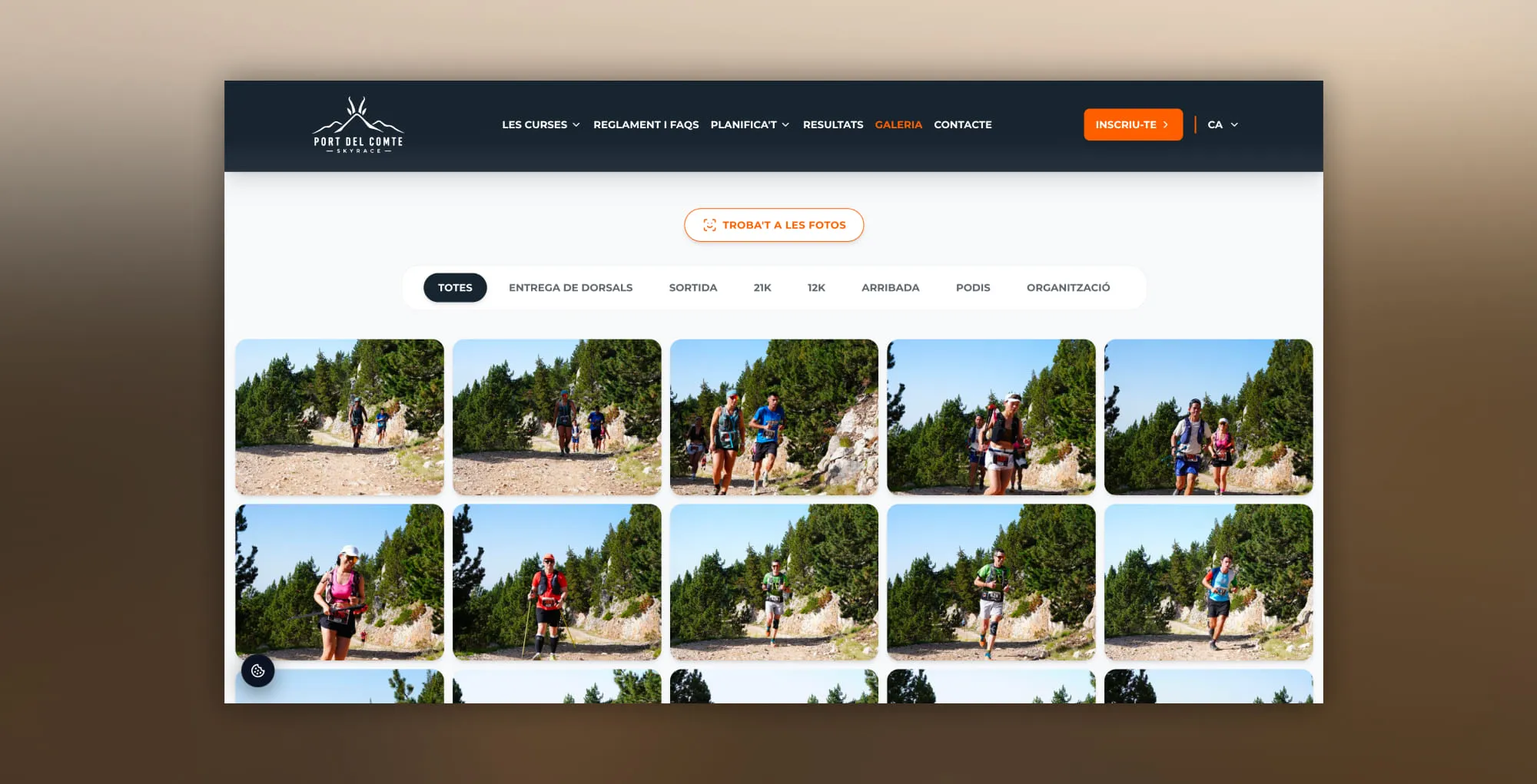 Galeria fotogràfica de la Port del Comte Skyrace